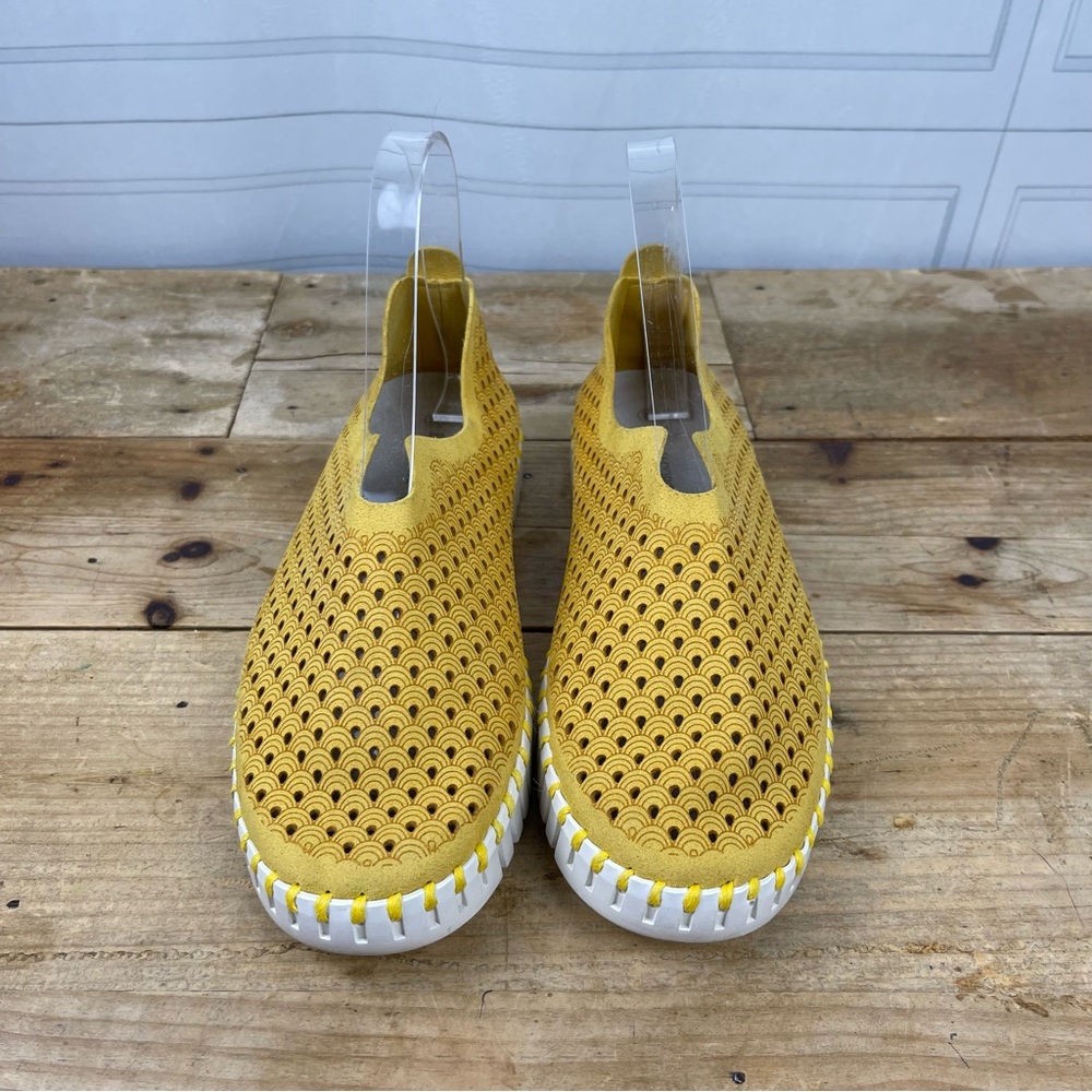 Ilse Jacobsen Hornbaek GoldenRod Tulip‎ Slip On Sneakers Size EUR 36/ US 5.5-6